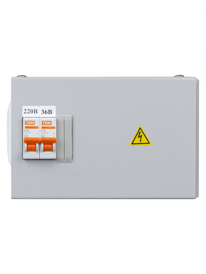 Ящик с трансформатором понижающим ЯТП-0,25 220/36-2авт. IP31 TDM