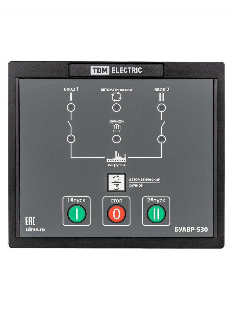 Блок управления АВР БУАВР-530/2Л-1Н 3Ф+N/3Ф/1+N TDM