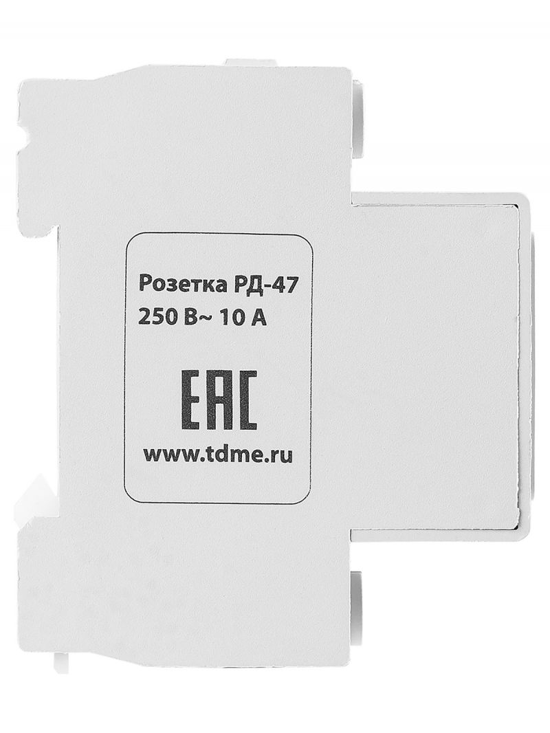 Розетка РД-47  1Р 10А TDM