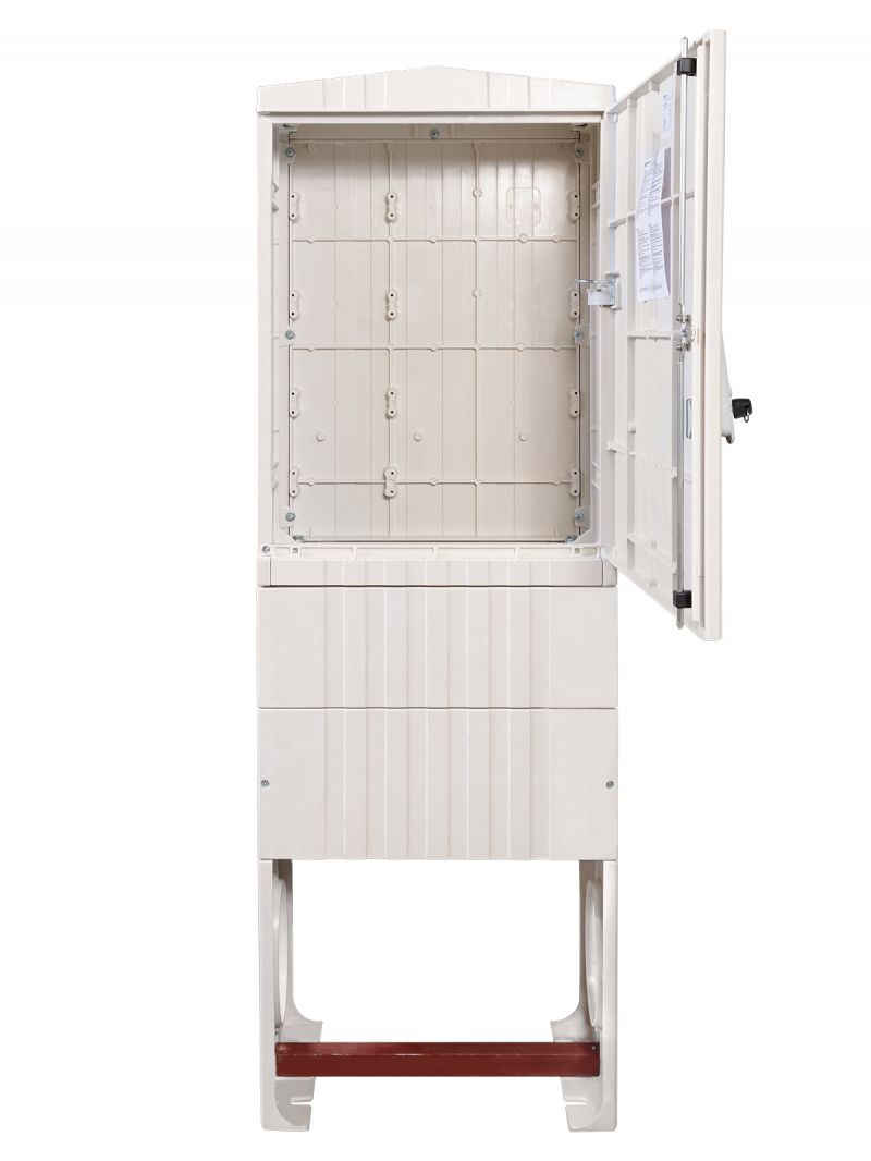 Шкаф с цоколем, полиэстер. ШЭ-01, GRP, IP54, IK10, от -50 до +70 °С, (600х1770х320) TDM