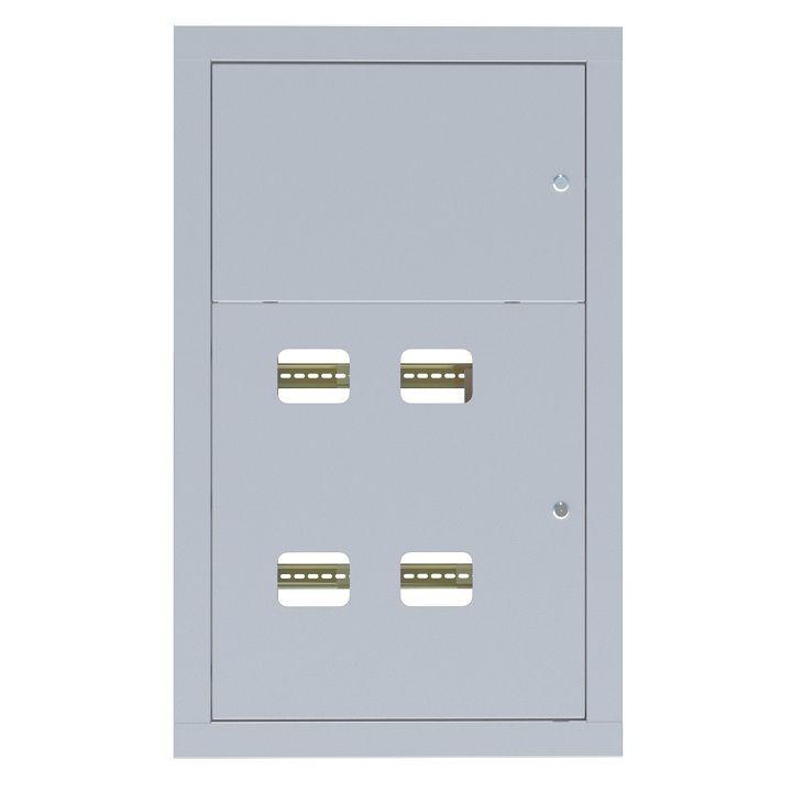 Щит этажный ЩЭ 4кв. без слабот. отсека (1010х650х160) IP31 PROxima EKF mb10-v-4r