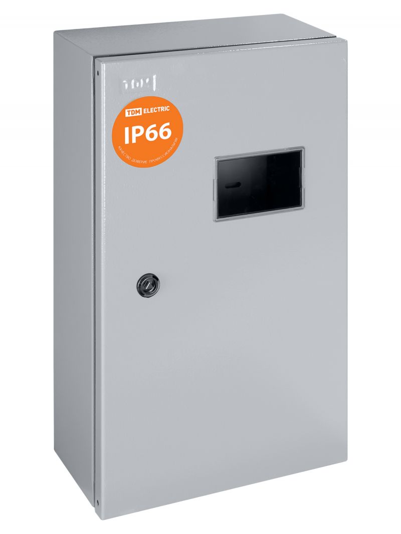 Корпус металлический ЩУ-3ф/1-0-12 IP66 (ЩУРН-3/12 IP66) (540х310х165) TDM