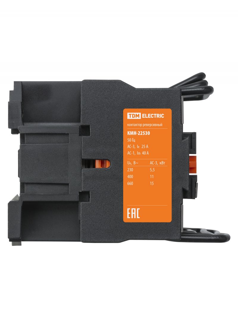 Контактор КМН-22530 реверс 25А 400В/АС3 2НО TDM
