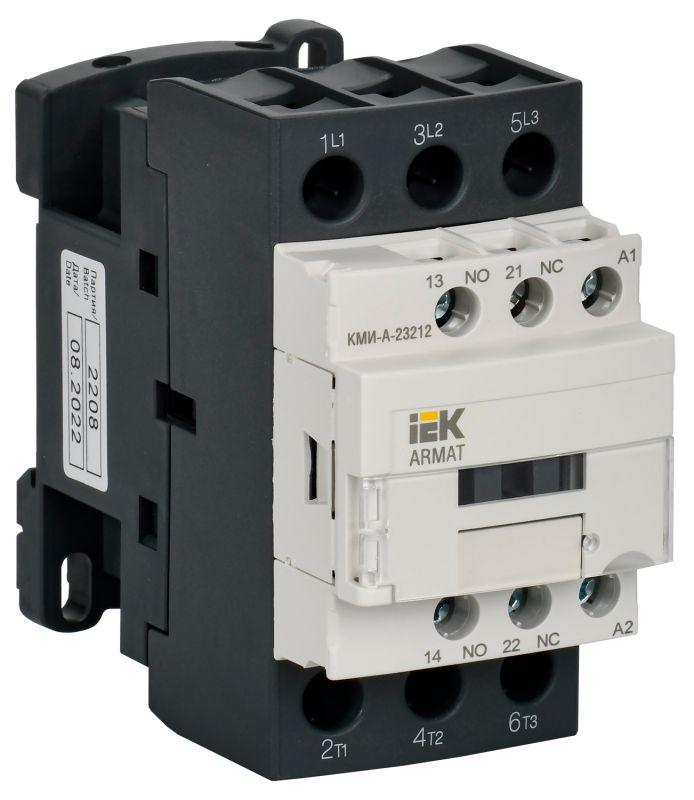 Контактор КМИ-А-23212 LC1D 32А кат. 230В AC 1НО+1НЗ AC-3 IEK AR-ACC-21-032-230-11