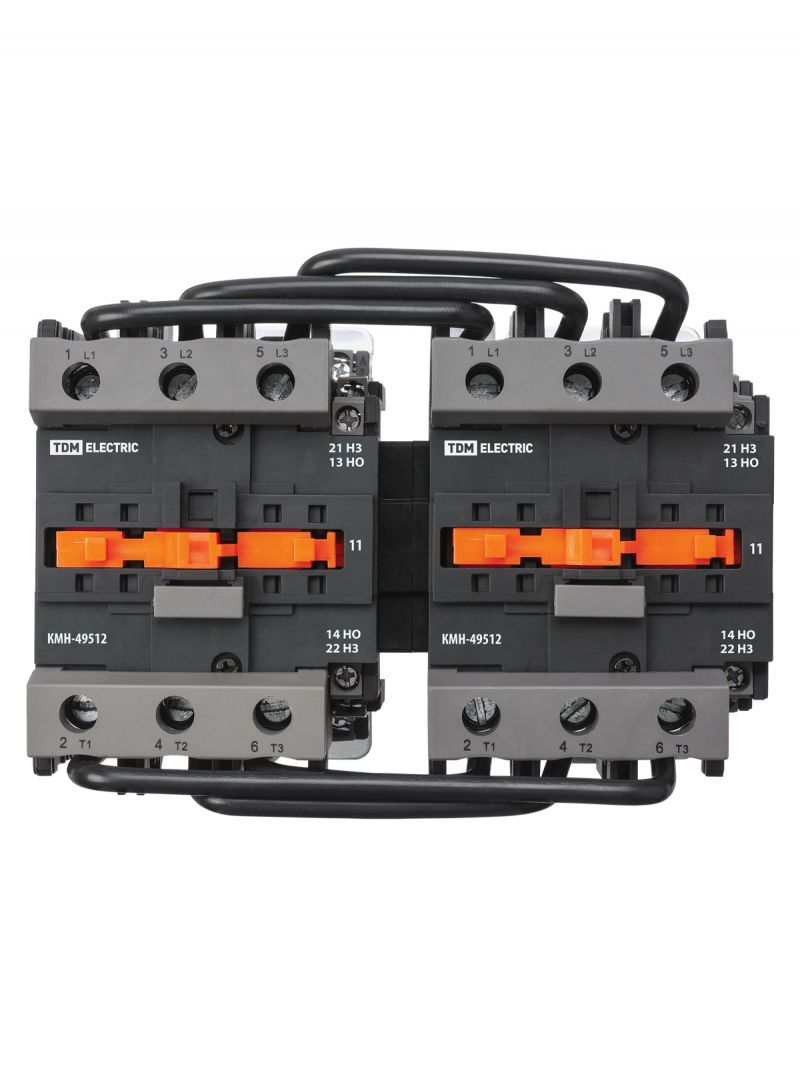 Контактор КМН-39532 реверс 95А 400В/АС3 2НО; 2НЗ TDM