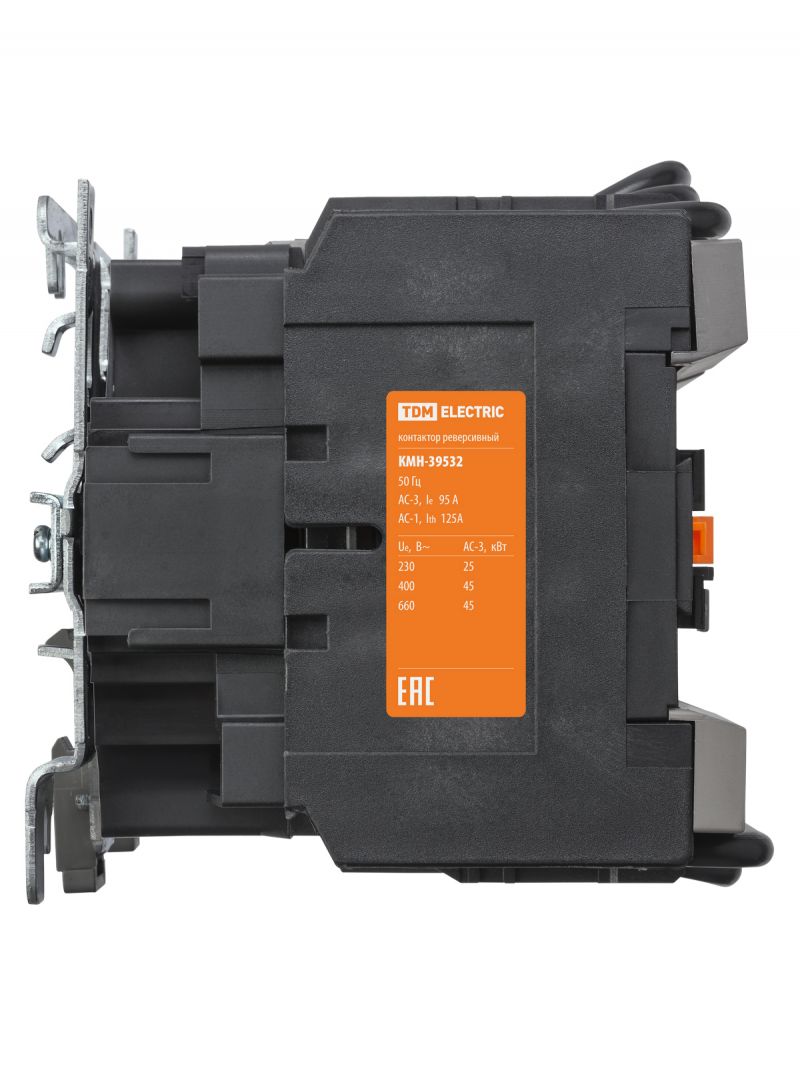 Контактор КМН-39532 реверс 95А 400В/АС3 2НО; 2НЗ TDM