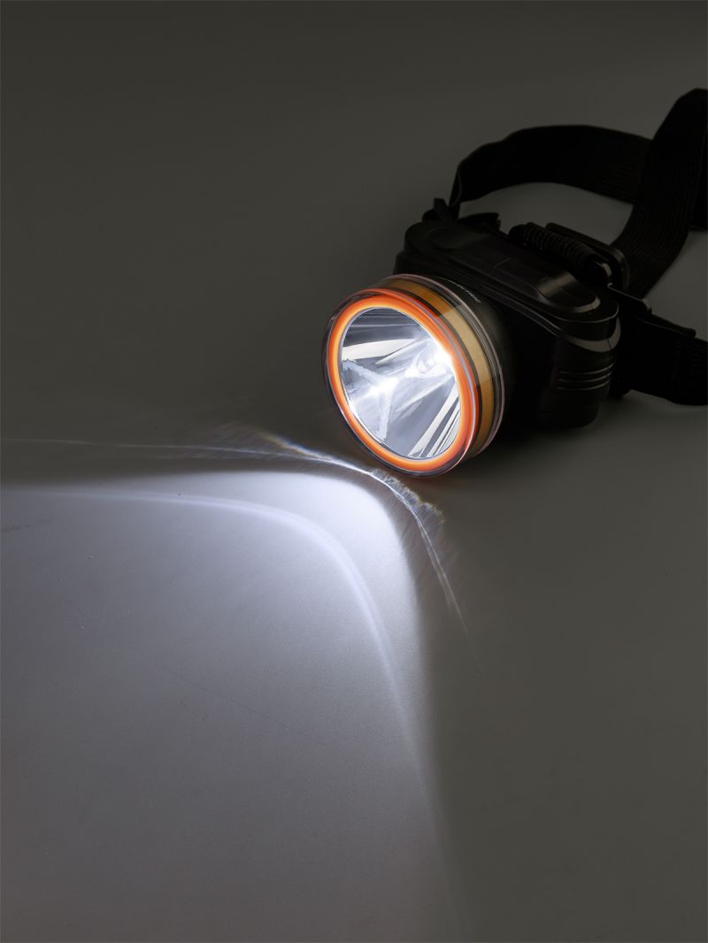 Фонарь «Налобный 16» аккум., 3 Вт LED, Li-Ion 3,7 В  1,2  А*ч, 200 лм, 230 В, TDM