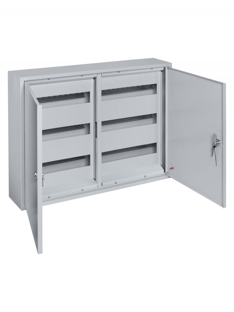 Корпус металлический ЩРН-90 (500х680х120) 2-х дверный TDM