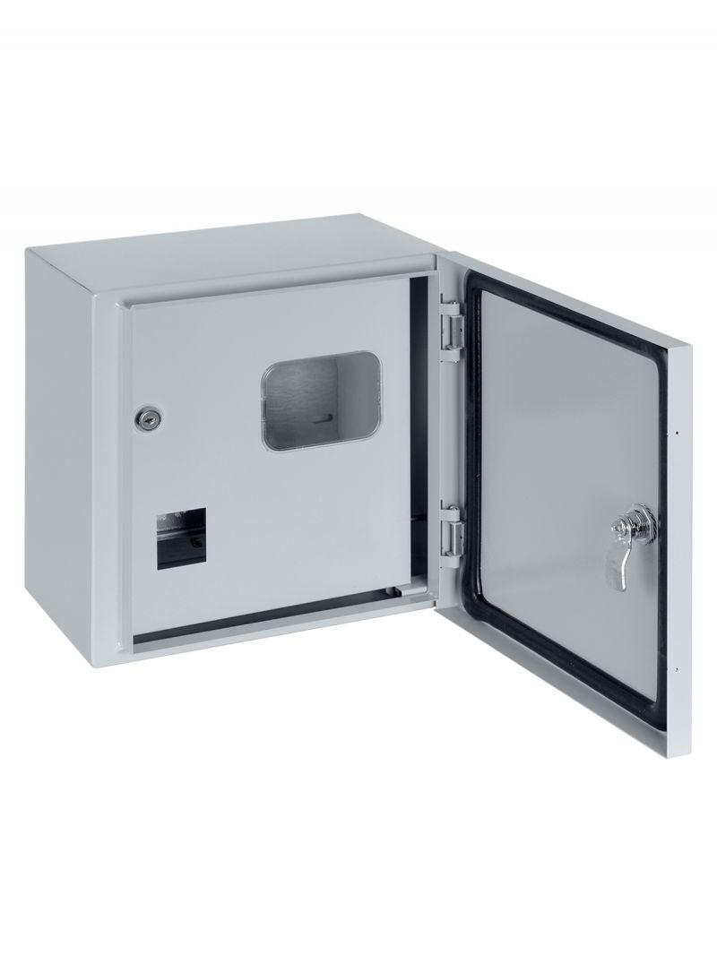 Корпус металлический ЩУ-1ф/1-1 (2 двери) (310х300х150) IP54 Народный эконом