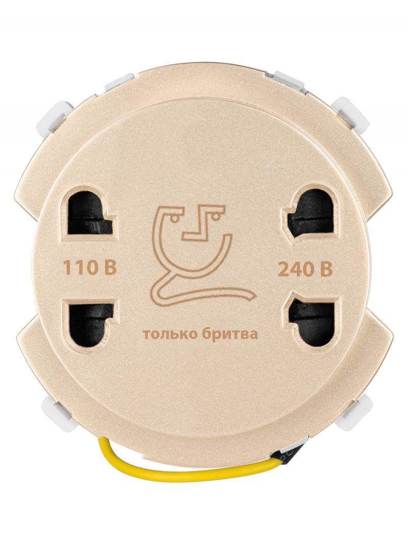Розетка для бритвы шампань, 