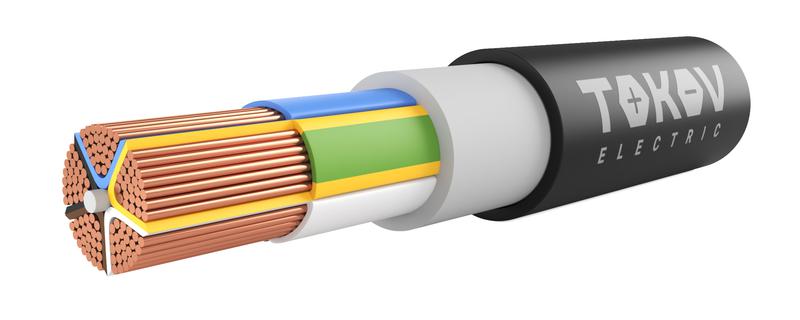 Кабель TOKOV ELECTRIC ВВГнг(А)-FRLS 5х95 МС (N PE) 1кВ (м) 000016004