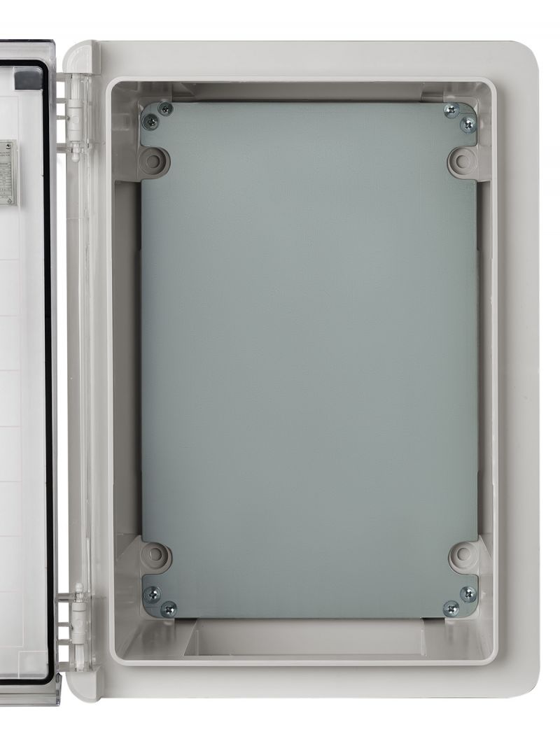 Бокс пластиковый ЩМП-0-2, прозр., крышка ABS, IP65, -45 до +75 С, навесной, (350x250x150) TDM