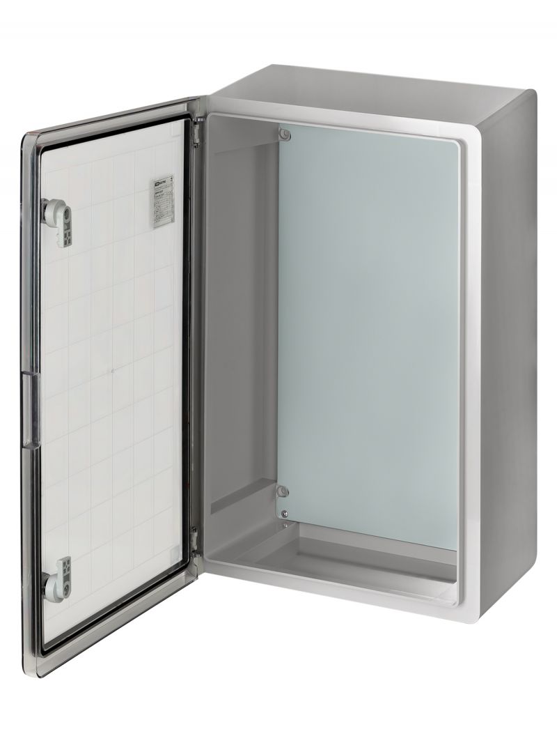 Бокс пластиковый ЩМП-0-7, прозр., крышка ABS, IP65, -45 до +75 С, навесной, (600x400x200) TDM