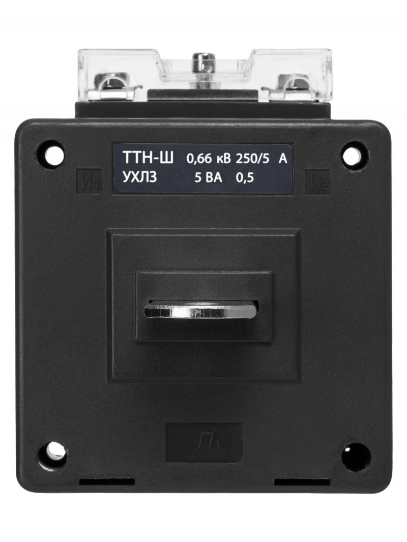 Трансформатор тока измерительный с шиной ТТН-Ш 250/5- 5VA/0,5-Р TDM