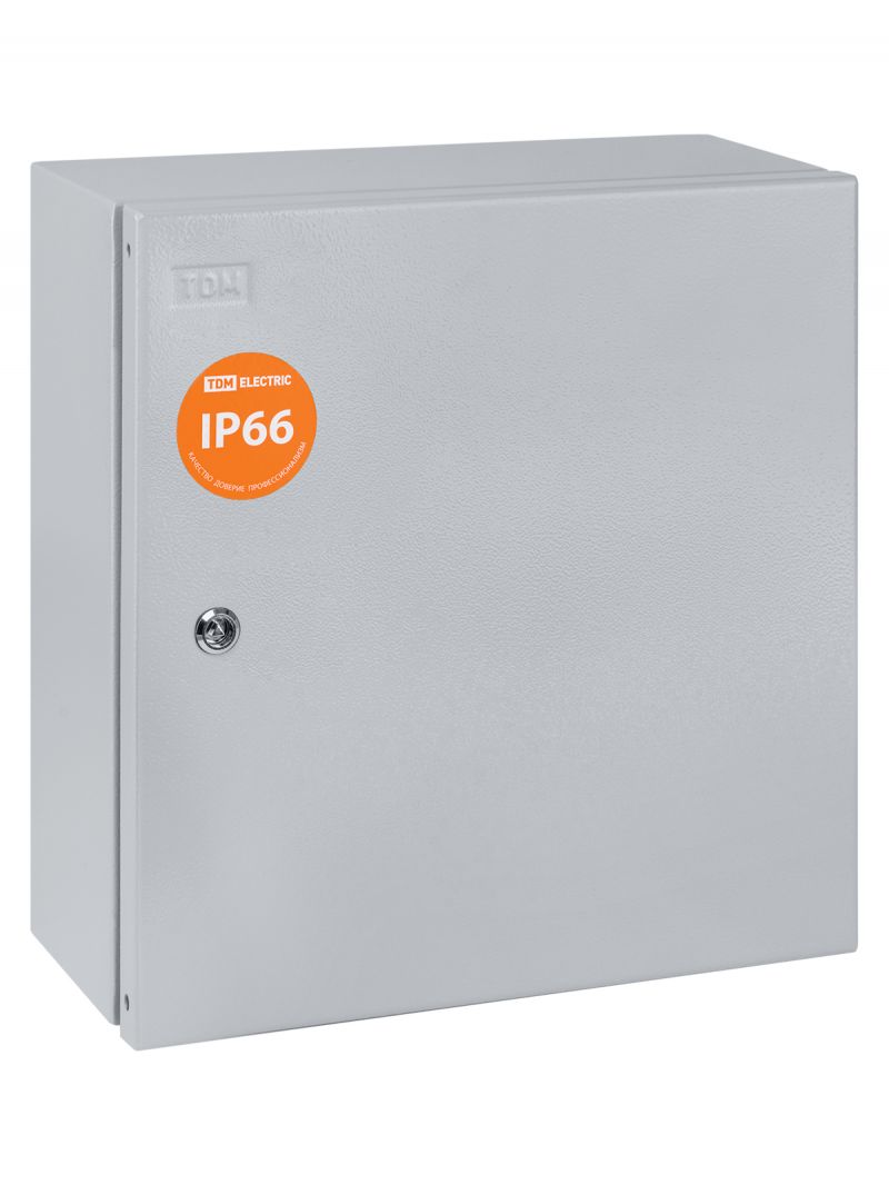Корпус металлический ЩУ-3ф/1-1-6 IP66 (2 двери) (445х400х150) TDM