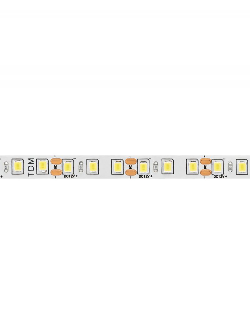 Лента светодиодная SMD2835-120 LED/м-IP20-12 В-9,6 Вт/м-6000 К (5 м) блистер TDM