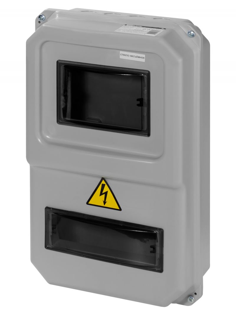 ЩУРН-П-1ф-8 (383х234х119) пластик IP54 TDM