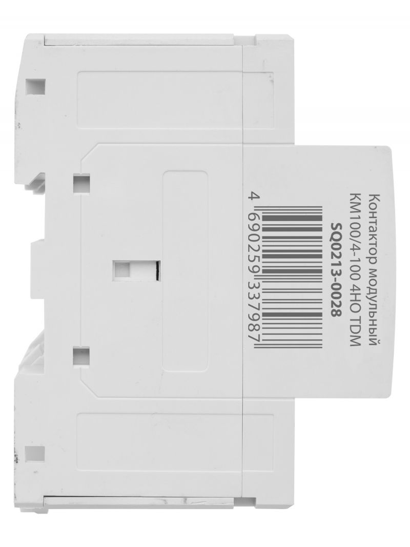 Контактор модульный КМ100/4-100 4НО TDM