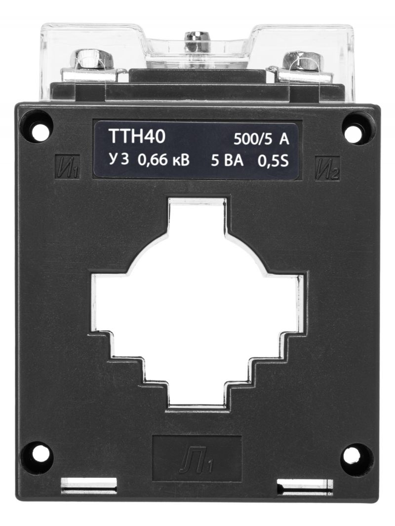 Трансформатор тока измерительный ТТН  40/500/5- 5VA/0,5S-Р TDM
