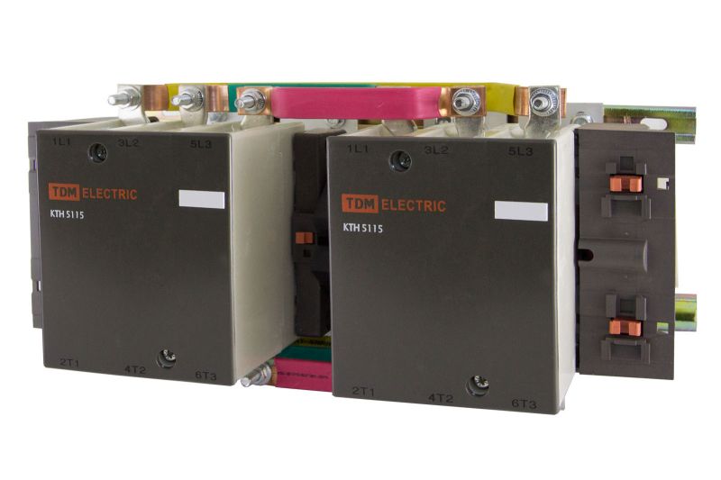Контактор КТН-51153 реверс 115А 230В/АС3 TDM