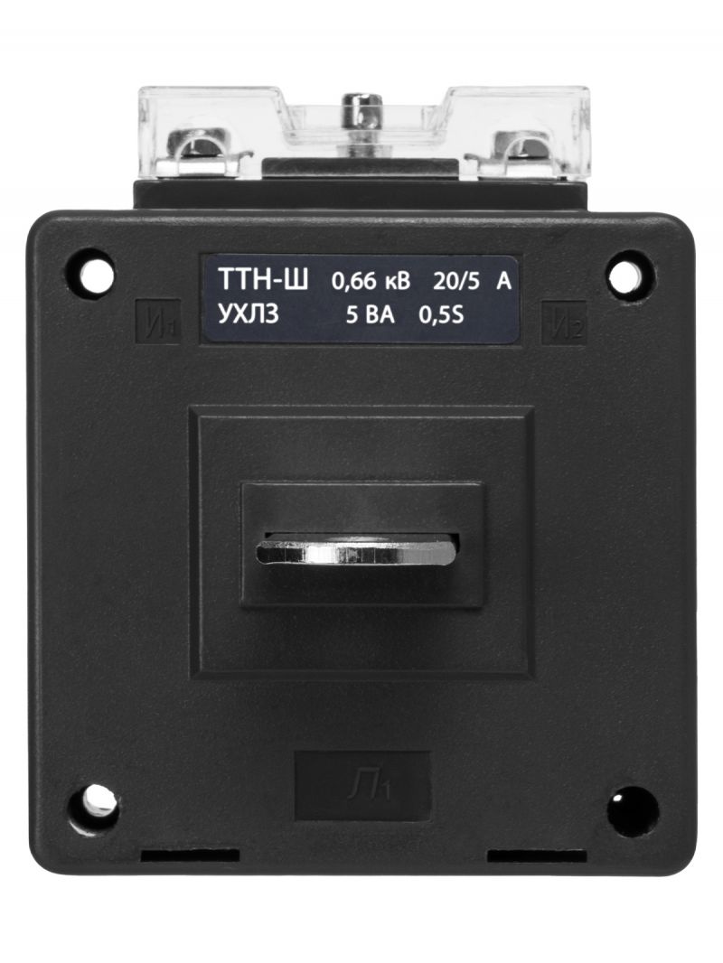 Трансформатор тока измерительный с шиной ТТН-Ш  20/5- 5VA/0,5S-Р TDM
