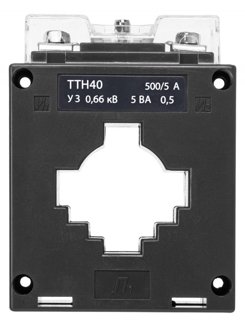 Трансформатор тока измерительный ТТН  40/500/5- 5VA/0,5-Р TDM