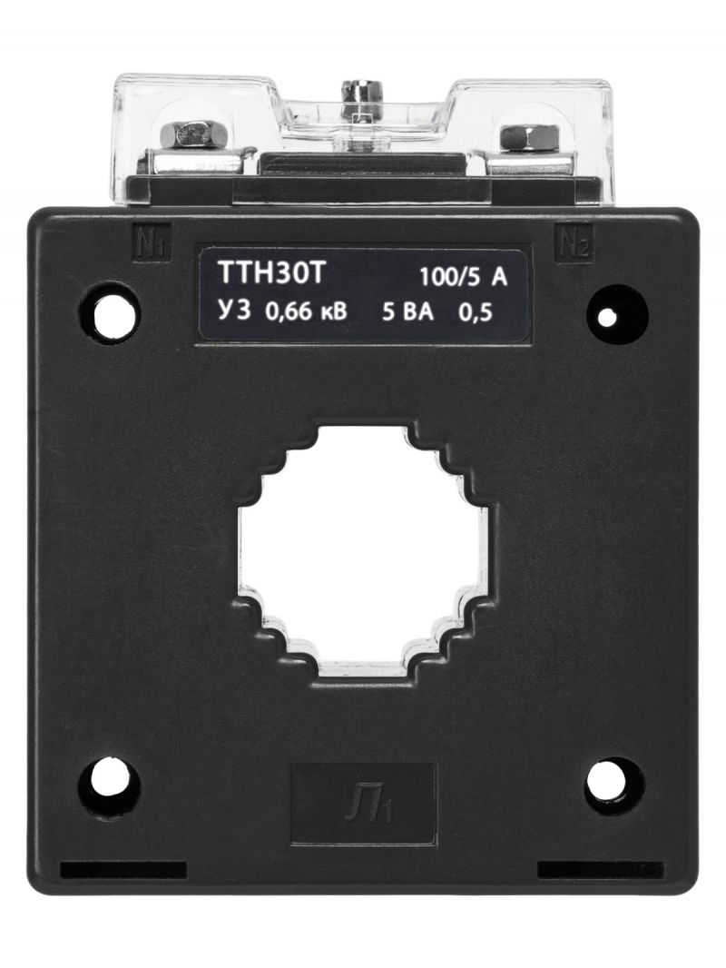 Трансформатор тока измерительный ТТН  30T/100/5- 5VA/0,5-Р TDM